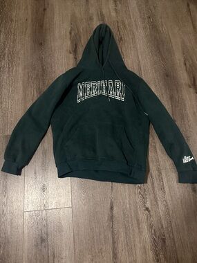Dark Green Pullover Hoodie